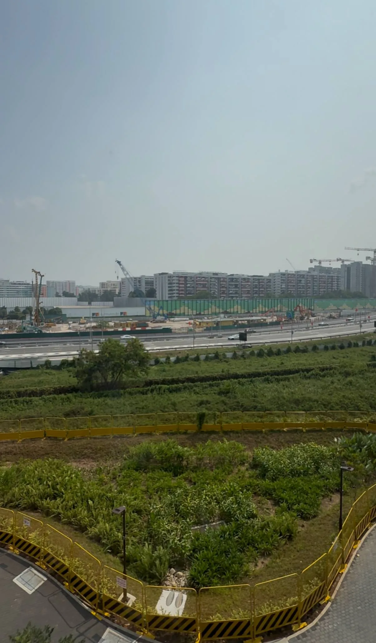 Tengah waterfront 2 view expressway, BTO window view from bedroom