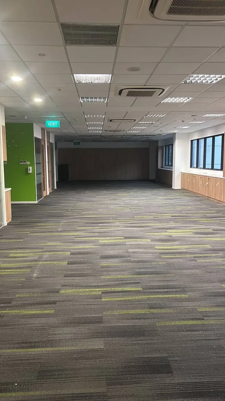 An empty office from CPL Services’ website, illustrating a space being prepared for handover